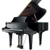 young chang baby grand piano dark cherry-mahogony