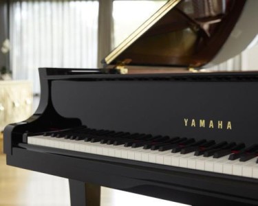 Five Tiers of Yamaha Grand Pianos