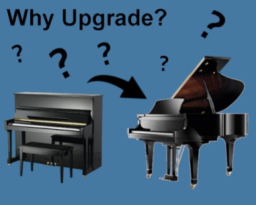 Why Upgrade From An Upright Piano To A Grand Piano?