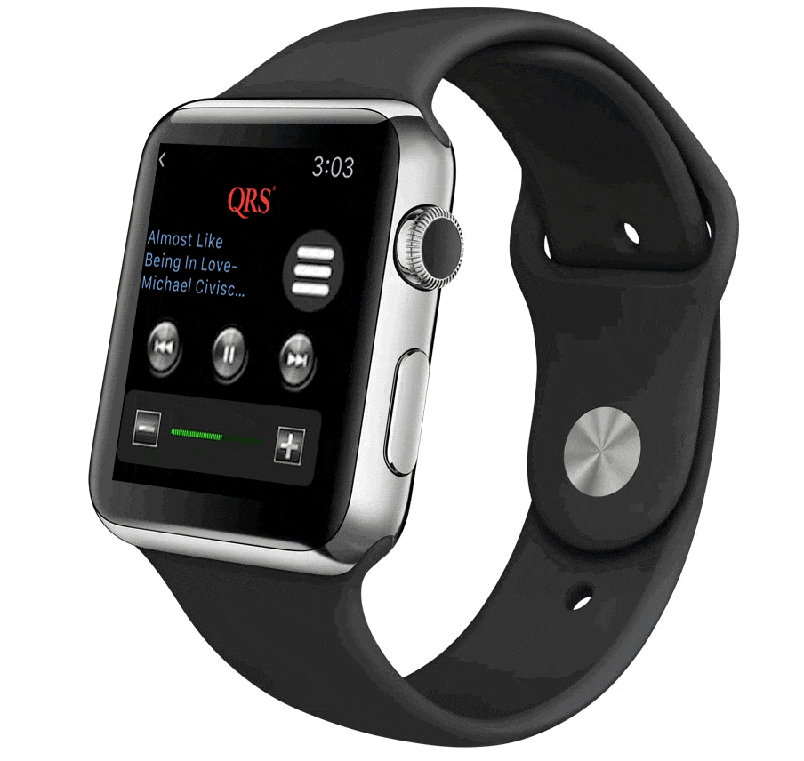 QRS Apple Watch Player Piano App