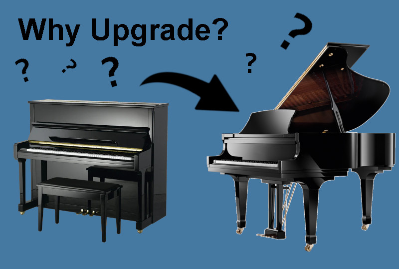 Uprgrade from Grand Piano to Upright Piano