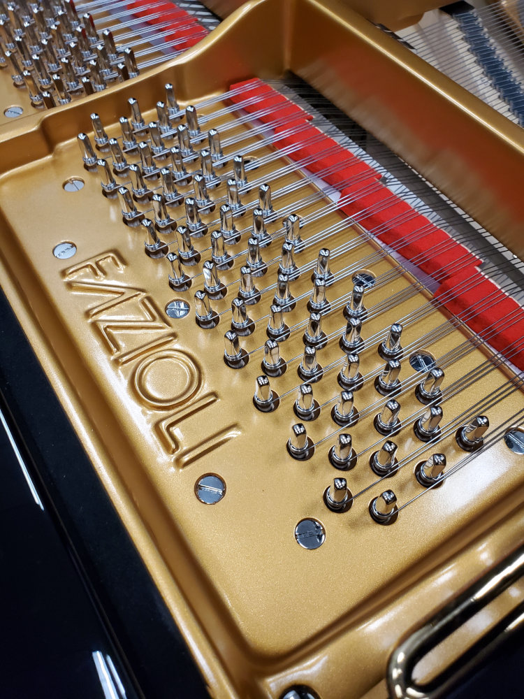 NAMM 2023 Fazioli tuning pins